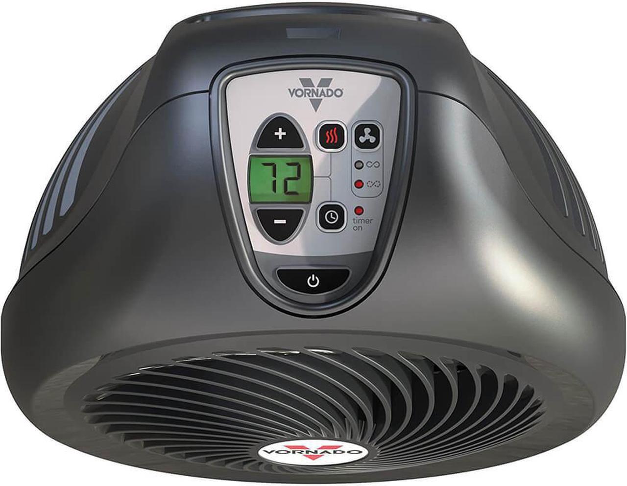 Alt view image 2 of 5 - Vornado AVH2ADVANCED Black Advanced Whole Room Heater with Auto Climate