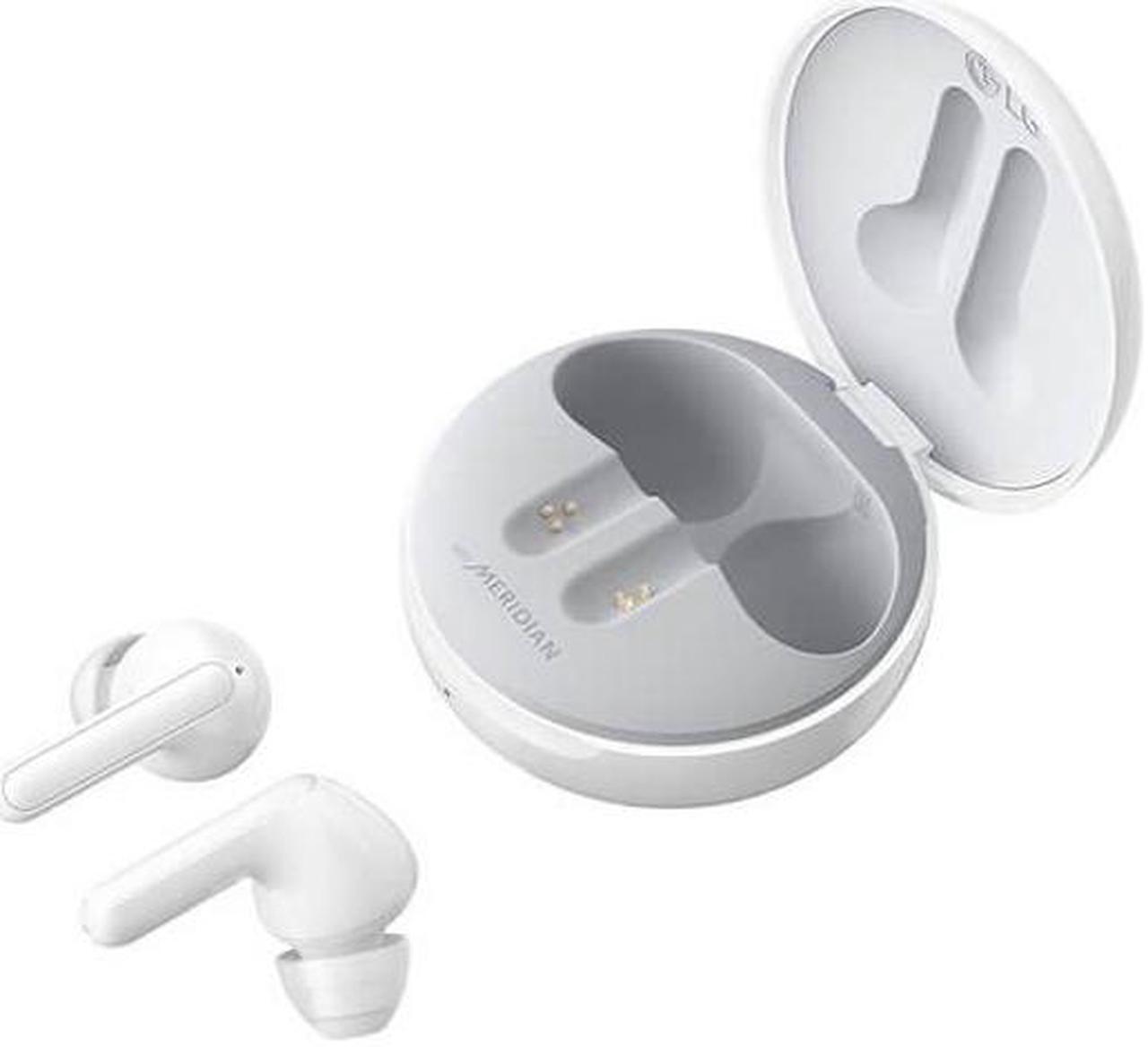 Alt view image 12 of 12 - LG TONE Free UVnano FN6 Wireless Earbuds w/ Meridian Audio - White