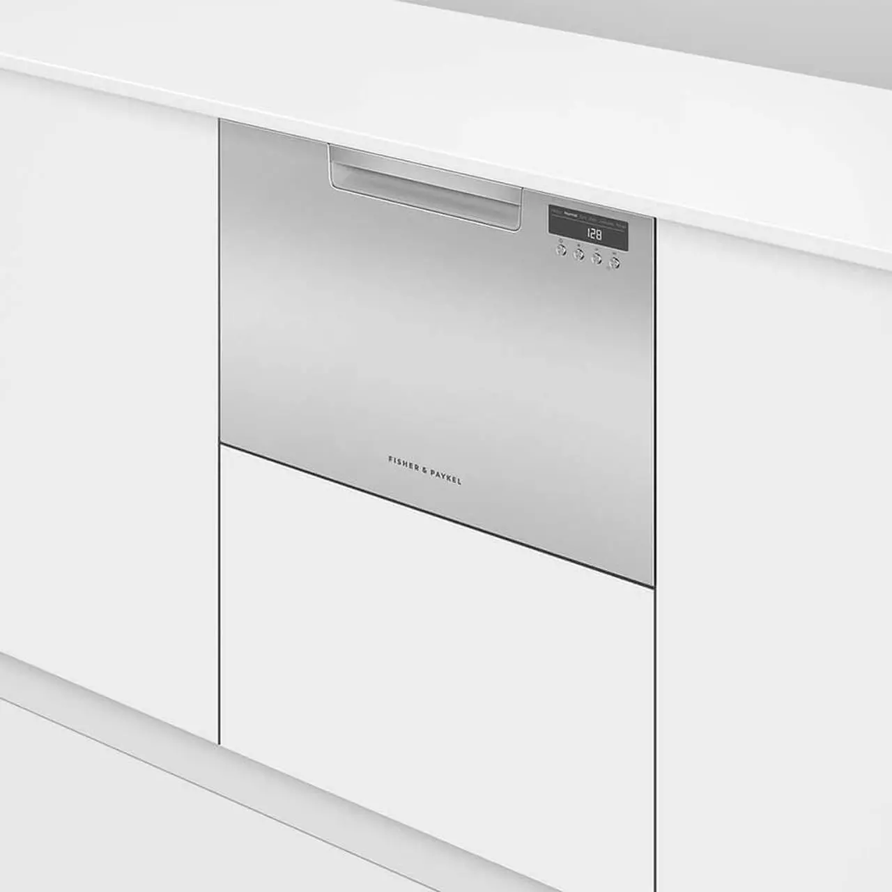 Alt view image 6 of 11 - fisher paykel dd24sax9n 24 inch drawers full console dishwasher with 6 wash cycles, in stainless steel