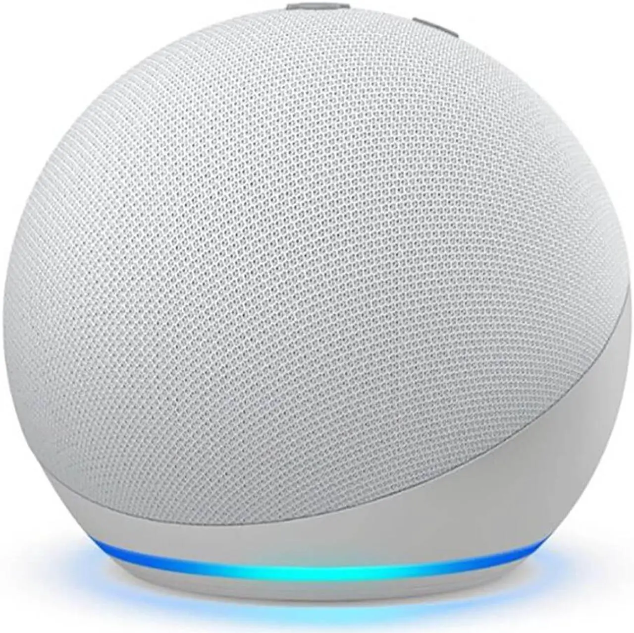Alt view image 11 of 20 - Echo Dot (4th Gen) | Smart Speaker with Alexa | Glacier White