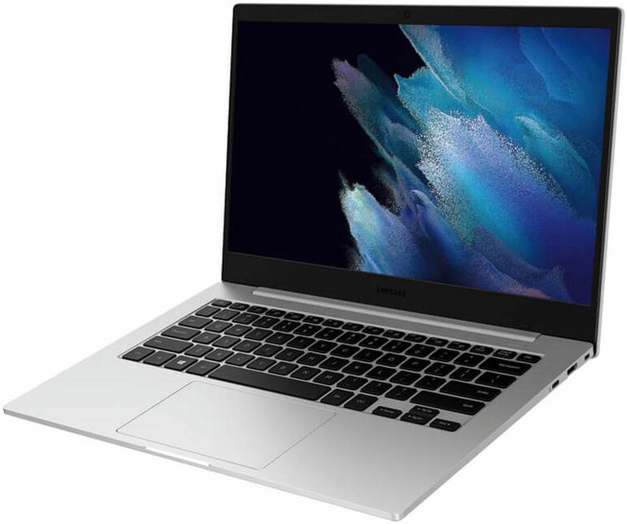 Main image of SAMSUNG Laptop Galaxy Book Go NP340XLA-KA1US Qualcomm 7C Kryo 465 2.50 GHz 4 GB LPDDR4X Memory 128 GB eUFS Adreno 618 14.0" Windows 10 Home