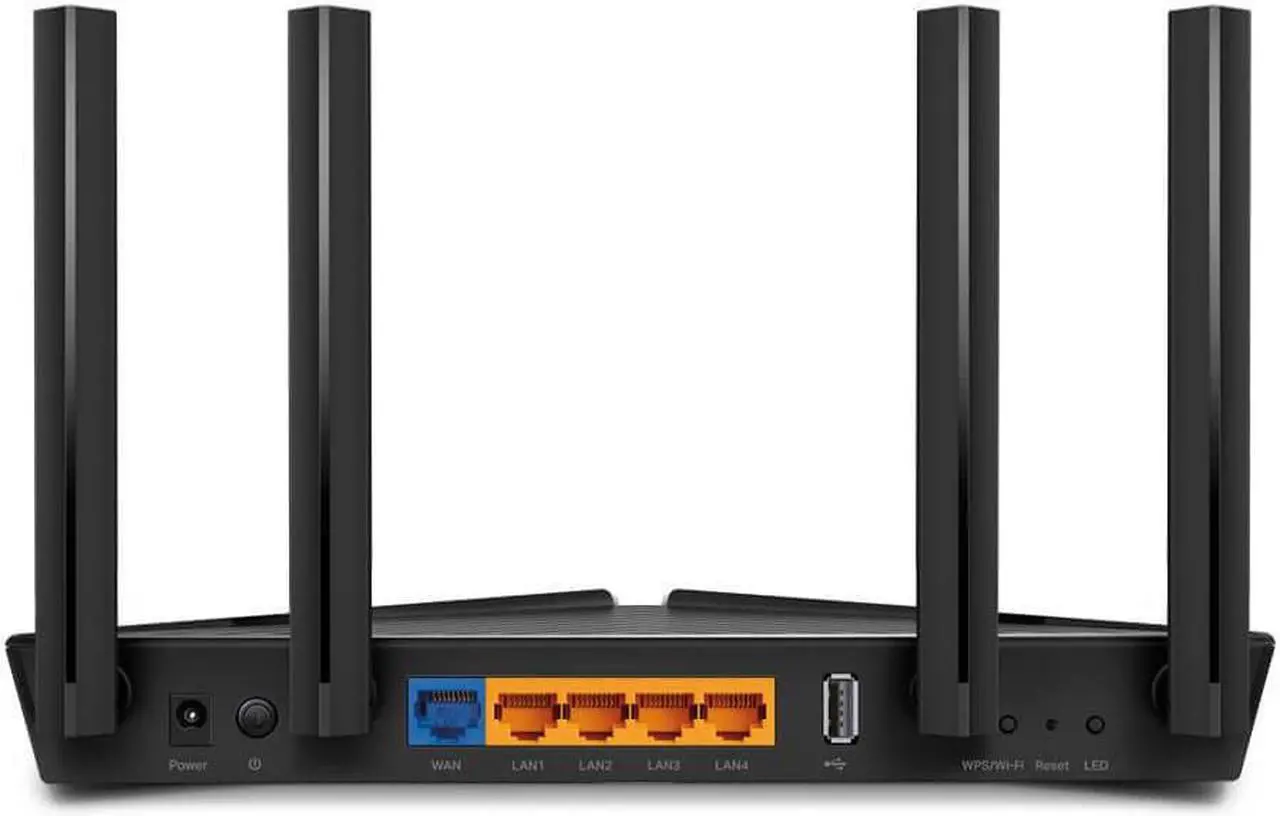 Alt view image 6 of 20 - ARCHER AX3000 Dual Band Gigabit Wi-Fi 6 Router 5 Ports Dual-Band 2.4 GHz/5 GHz ARCHERAX3000
