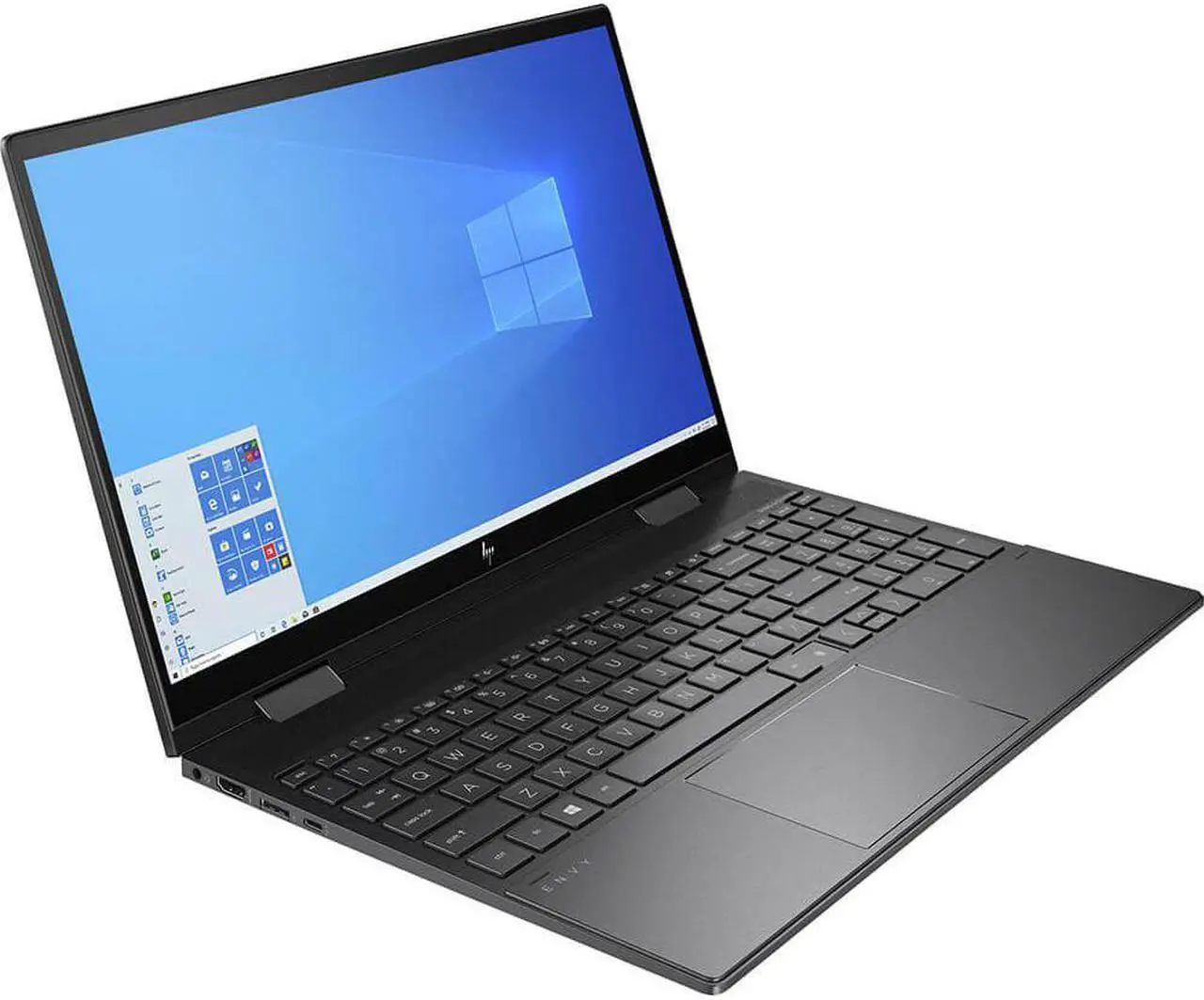 Alt view image 3 of 7 - HP ENVY x360 15-ee1077nr AMD Ryzen 5 5000 Series 5500U (2.10 GHz) 16 GB Memory 256 GB PCIe SSD 15.6" IPS Touchscreen 1920 x 1080  Convertible 2-in-1 Laptop Windows 10 Home 64-bit