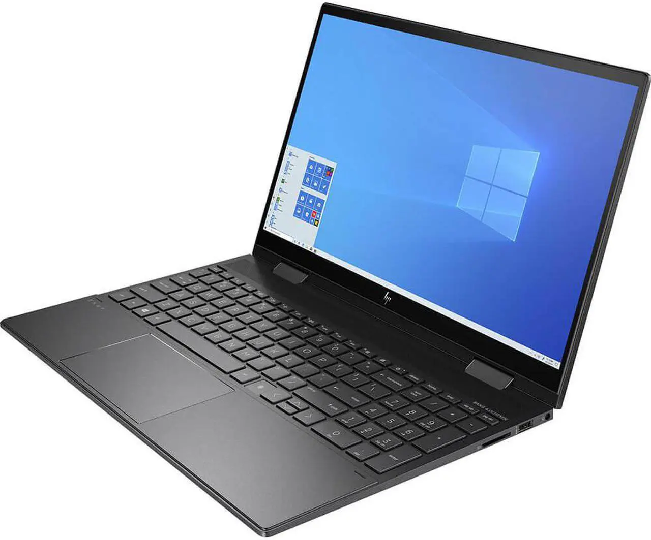 Alt view image 2 of 7 - HP ENVY x360 15-ee1077nr AMD Ryzen 5 5000 Series 5500U (2.10 GHz) 16 GB Memory 256 GB PCIe SSD 15.6" IPS Touchscreen 1920 x 1080  Convertible 2-in-1 Laptop Windows 10 Home 64-bit