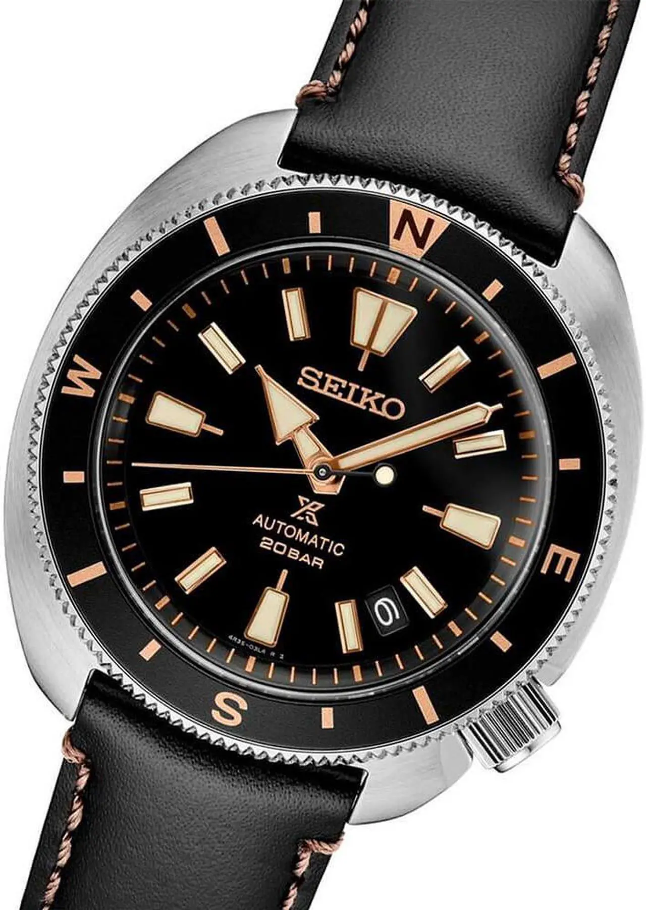 Alt view image 2 of 4 - Seiko SRPG17 Prospex Automatic Dive Watch - Black