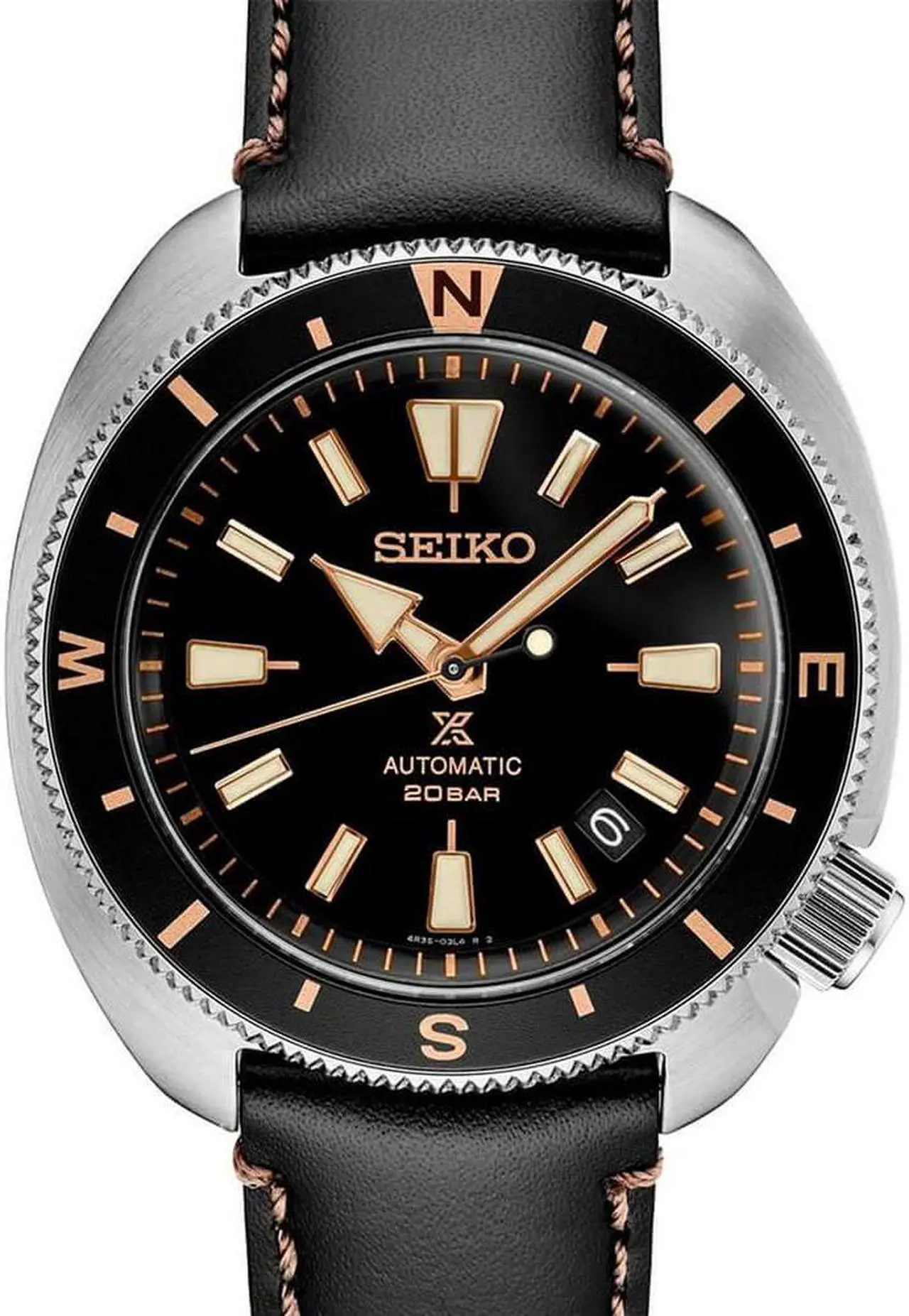 Alt view image 3 of 4 - Seiko SRPG17 Prospex Automatic Dive Watch - Black