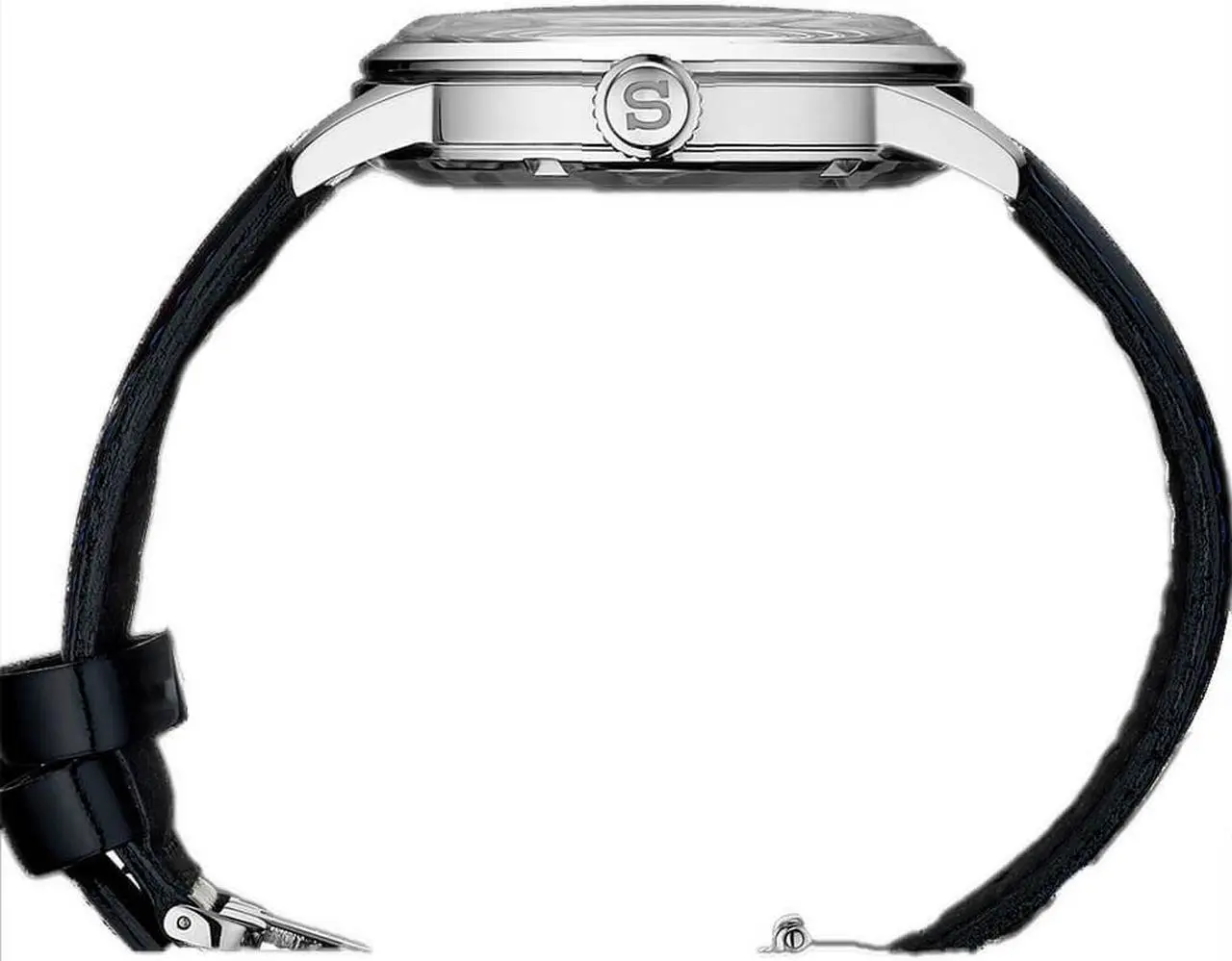 Alt view image 4 of 8 - Seiko Presage Mens Stainless Steel Blue Dial Automatic Watch SRPB43