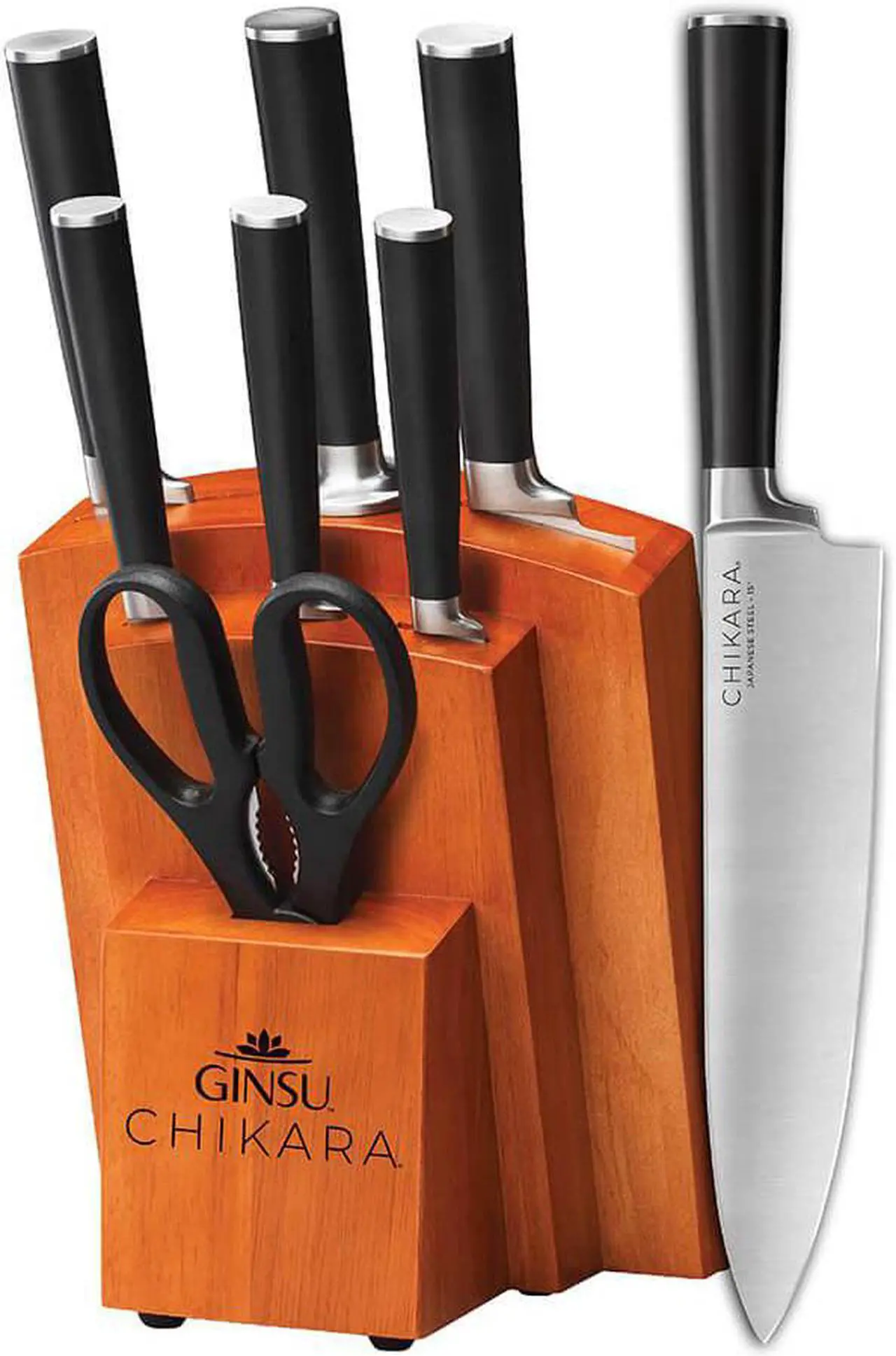 Ginsu Chikara 8 Piece Japanese Steel Knife Set