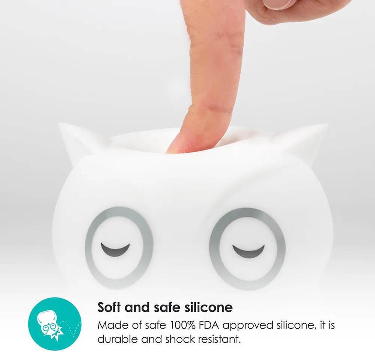 Alt view image 2 of 4 - bbluv B0154 Hibu Silicone Night Light