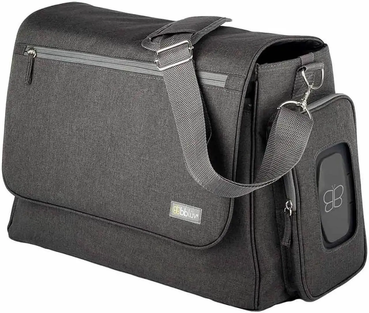 Main image of bbluv B0133 Ultra Complete Diaper Bag - Charcol
