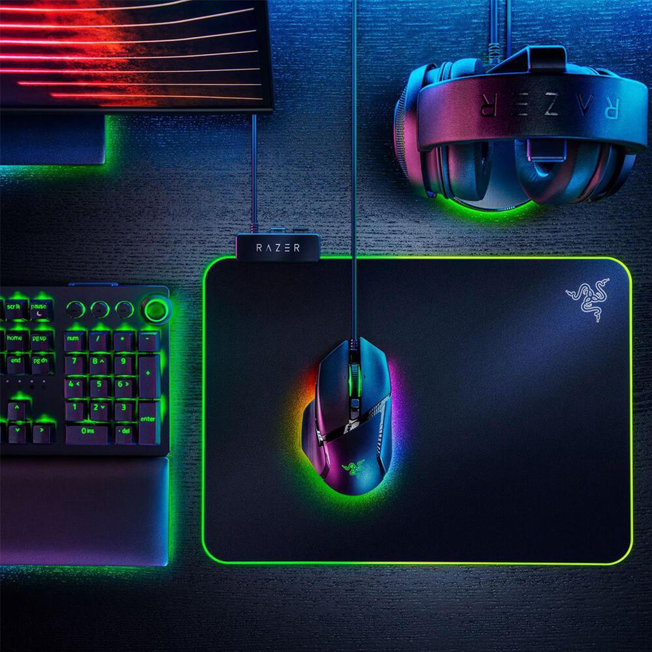 Alt view image 8 of 7 - Razer Basilisk V3 Customizable Ergonomic Gaming Mouse: Fastest Gaming Mouse Switch - Chroma RGB Lighting - 26K DPI Optical Sensor - 11 Programmable Buttons - HyperScroll Tilt Wheel - Classic Black
