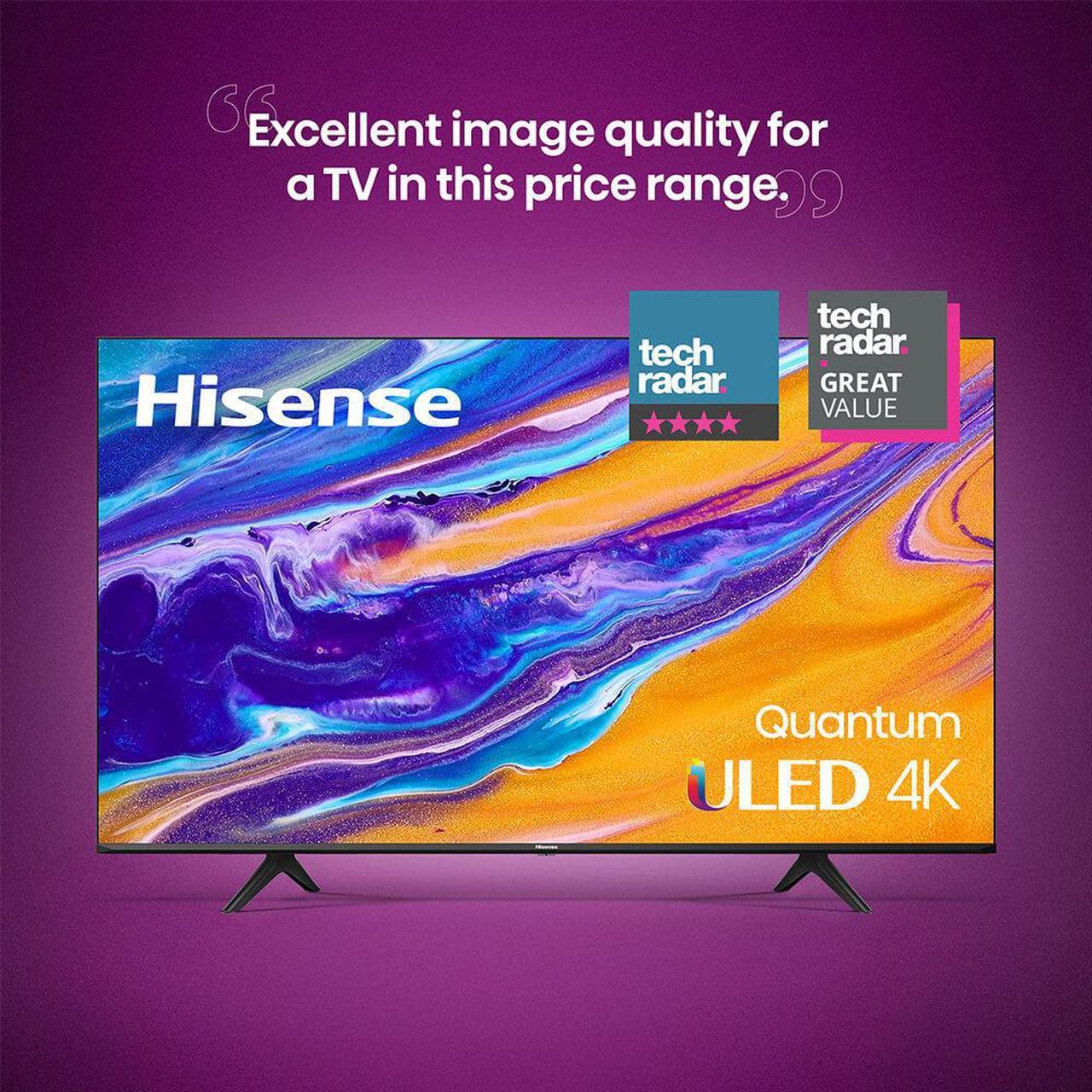 Alt view image 2 of 3 - Hisense 50U6G 50 inch Class U6G Series Quantum ULED 4K UHD Smart Android TV