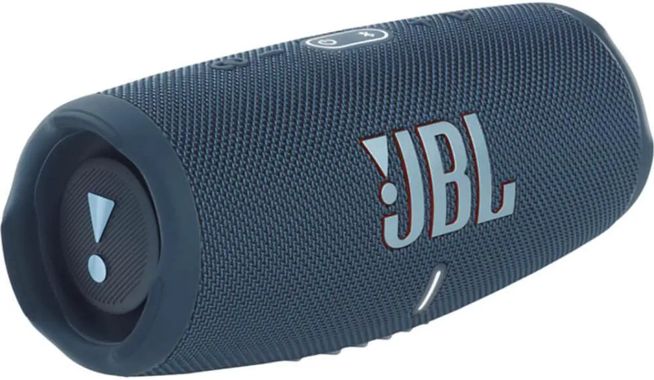 Alt view image 10 of 20 - JBL Charge 5 Blue Bluetooth Speaker
