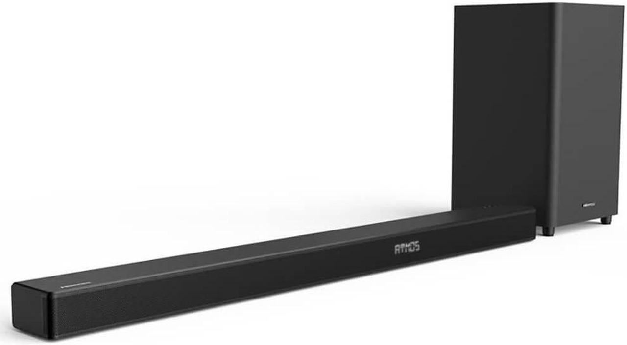 Alt view image 3 of 12 - Hisense HS312 3.1CH Dolby Atmos Soundbar with Wireless Subwoofer