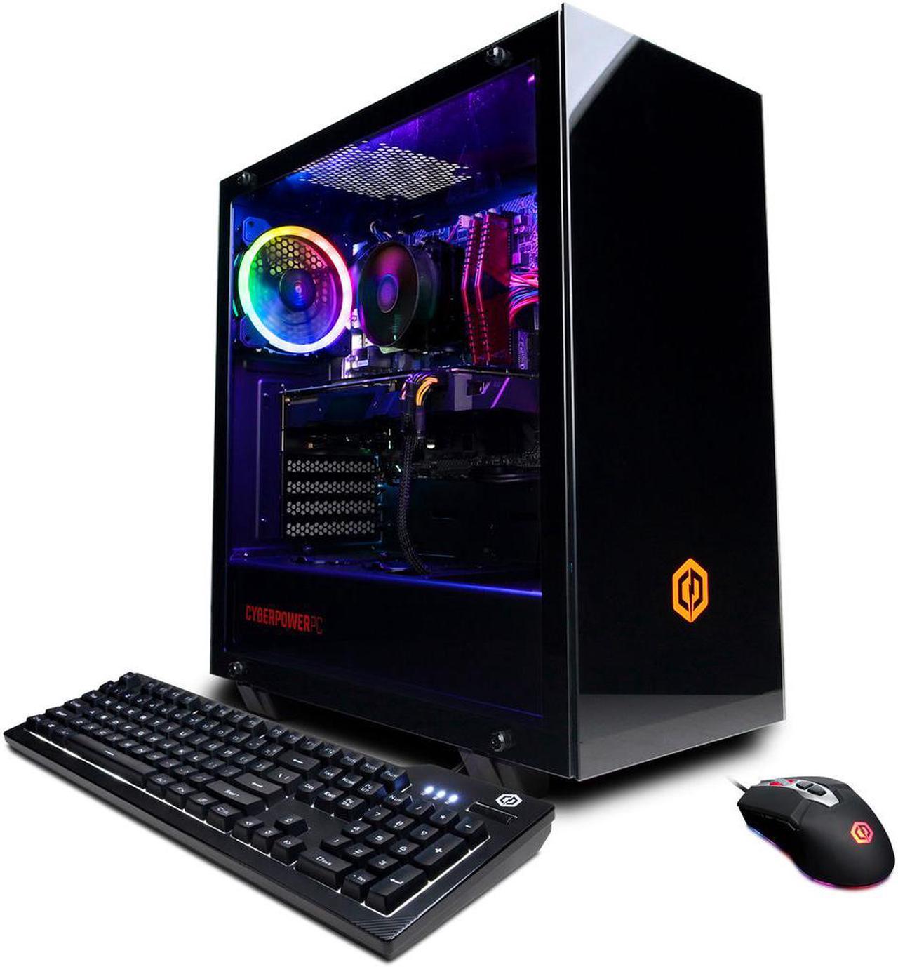 CyberpowerPC Gaming Desktop Gamer Master AMD Ryzen 5-3600 3.6GHz 16GB 480GB SSD 2TB HDD NVIDIA GeForce GTX 1660 SUPER Windows 10