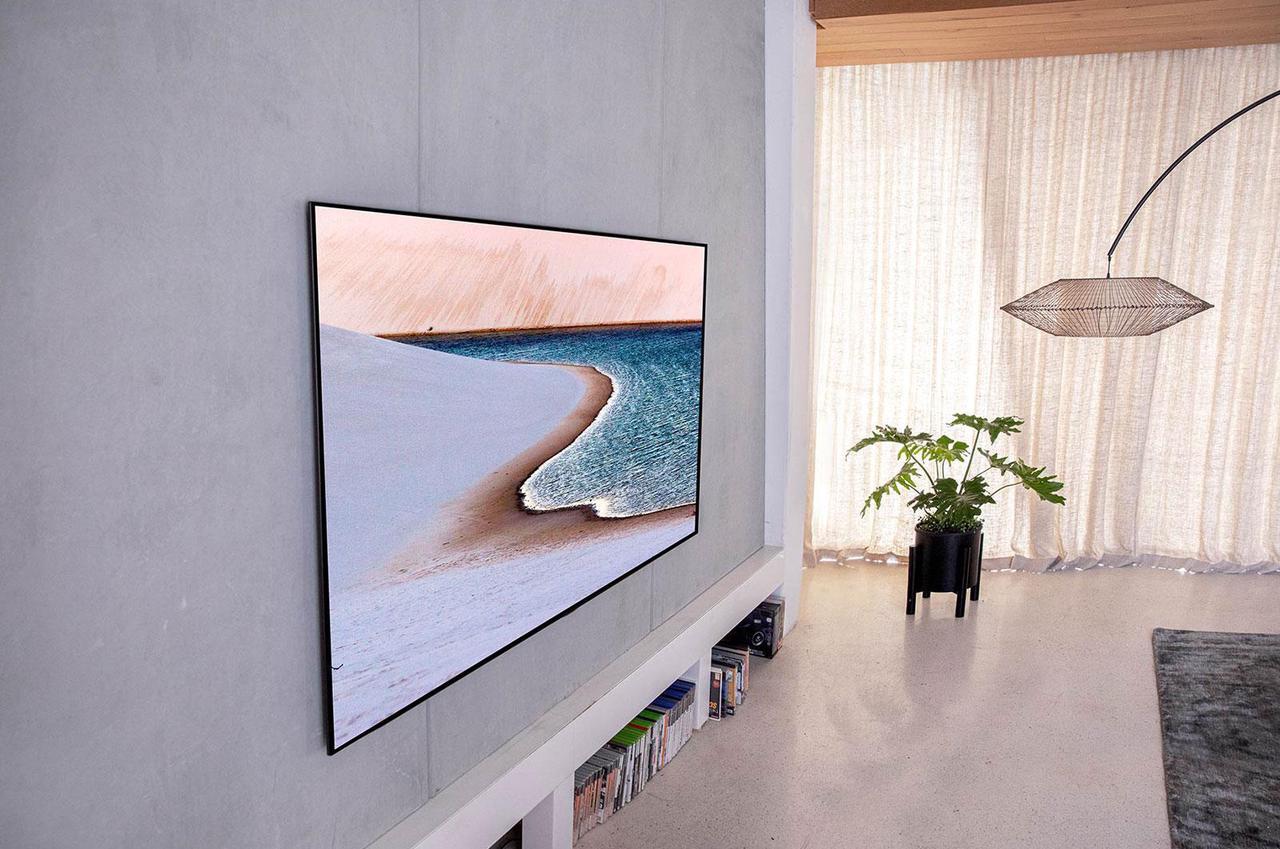 Alt view image 8 of 8 - LG GX Gallery Series 77" 4K UHD Smart OLED TV with AI ThinQ OLED77GXPUA (2020)