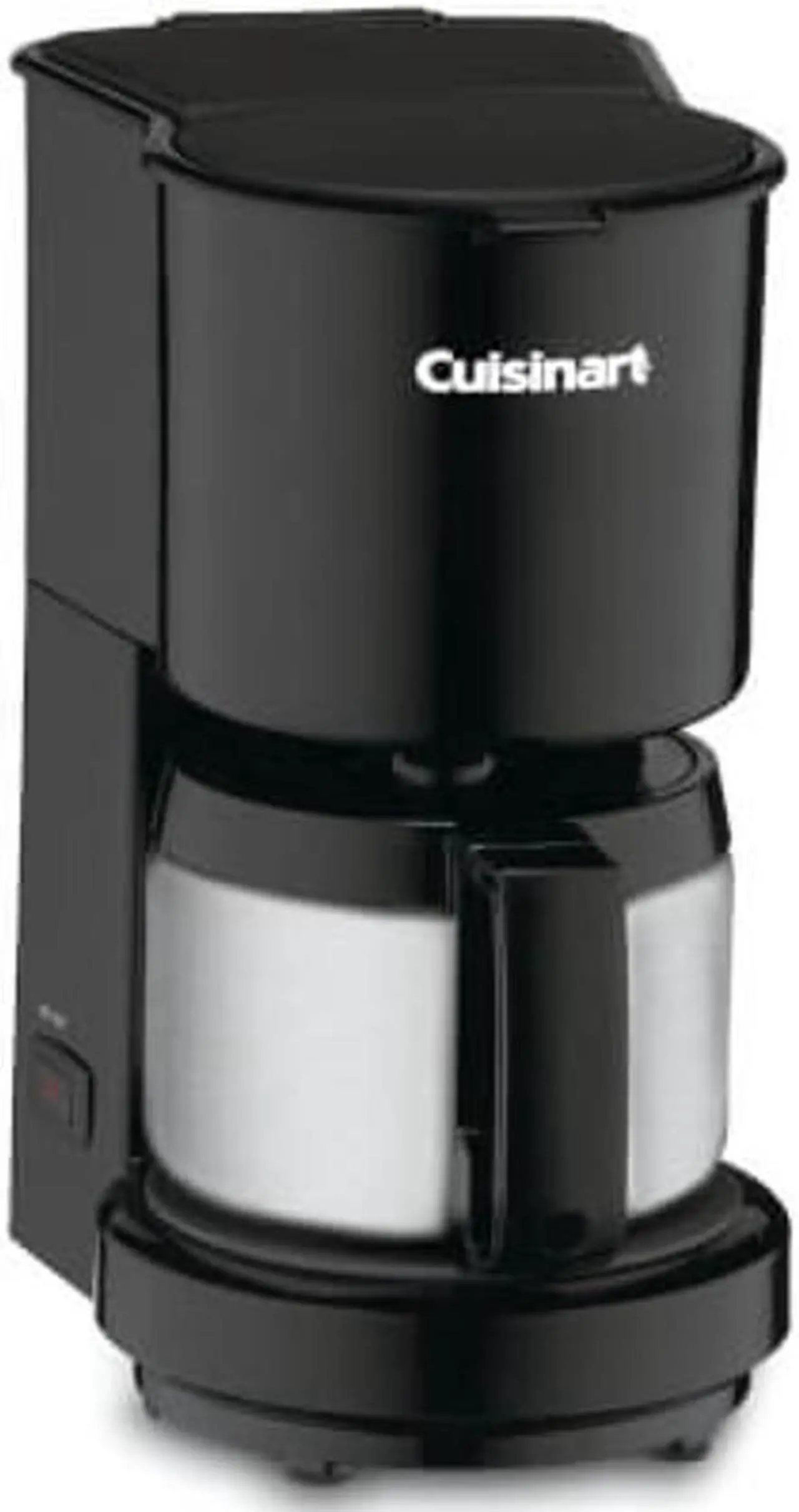 Alt view image 4 of 4 - Cuisinart DCC-450BK 4-Cup Coffeemaker with Stainless-Steel Carafe, Black