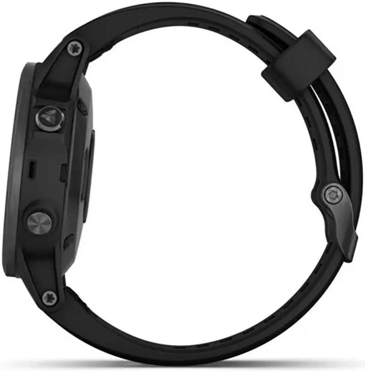 Alt view image 5 of 6 - Garmin fenix 5 Plus Sapphire Edition Training Watch - Black/Black - 42mm