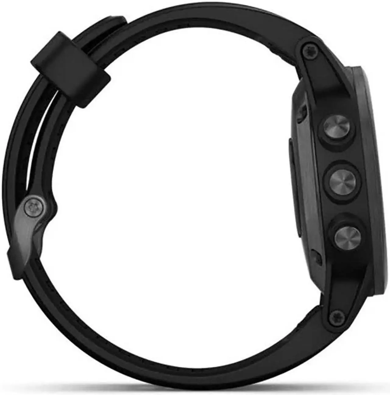 Alt view image 4 of 6 - Garmin fenix 5 Plus Sapphire Edition Training Watch - Black/Black - 42mm