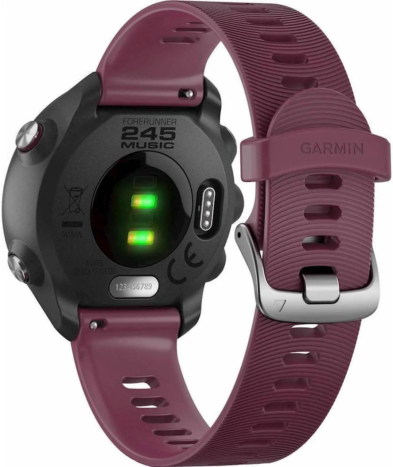 Alt view image 5 of 5 - Garmin Forerunner 245 Smart Watch - Berry