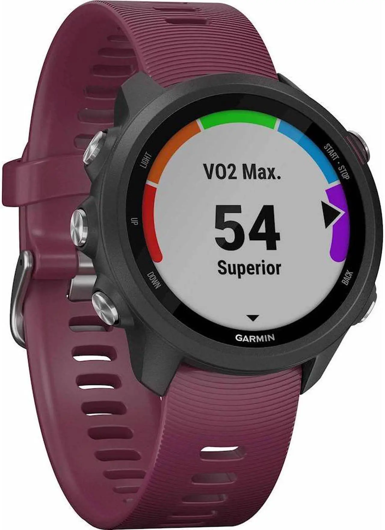 Alt view image 2 of 5 - Garmin Forerunner 245 Smart Watch - Berry