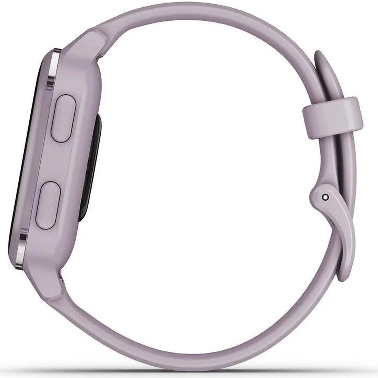 Alt view image 7 of 7 - Garmin Venu® Sq Smartwatch - Metallic Orchid Bezel with Orchid Case and Silicone Band