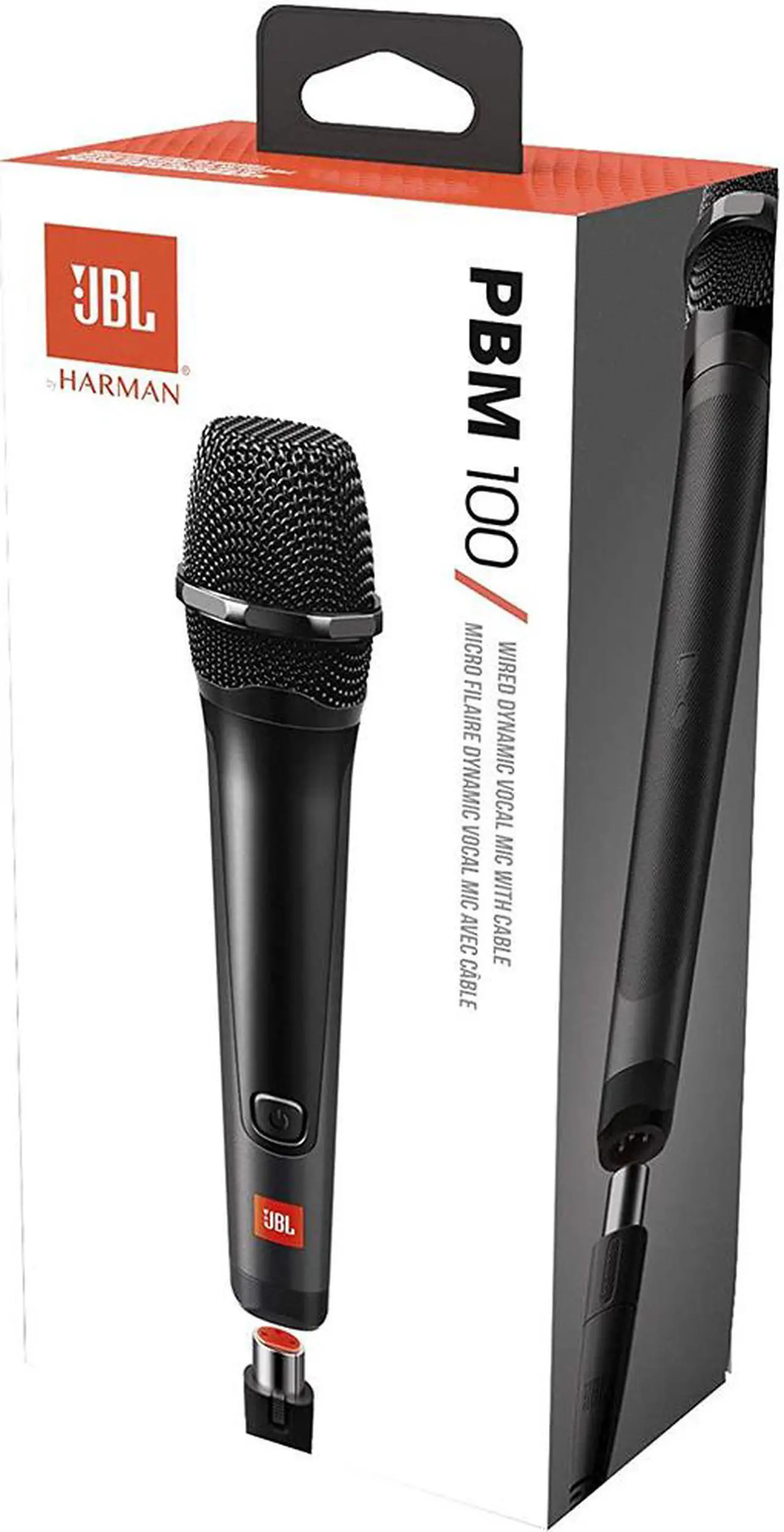 Alt view image 4 of 14 - JBL PBM100BLK Wired Dynamic Vocal Mic With Cable