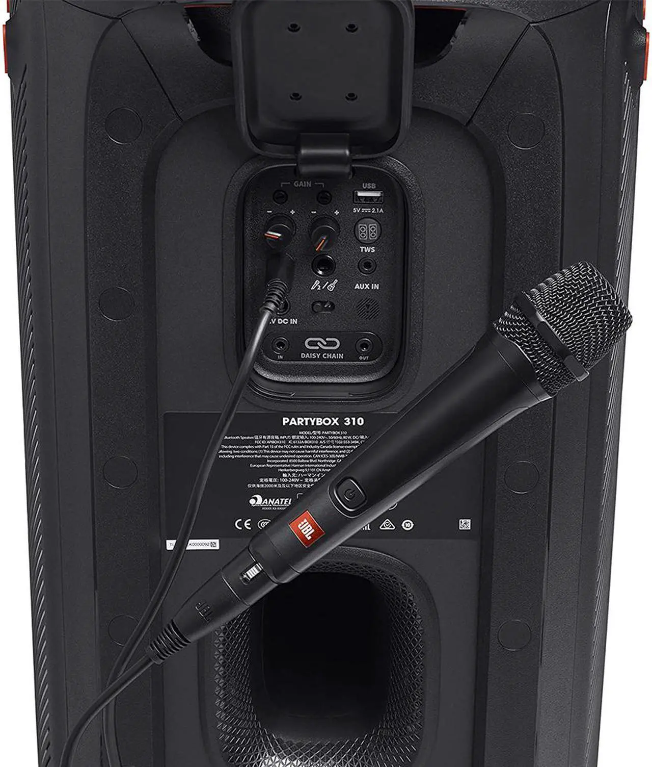 Alt view image 5 of 14 - JBL PBM100BLK Wired Dynamic Vocal Mic With Cable