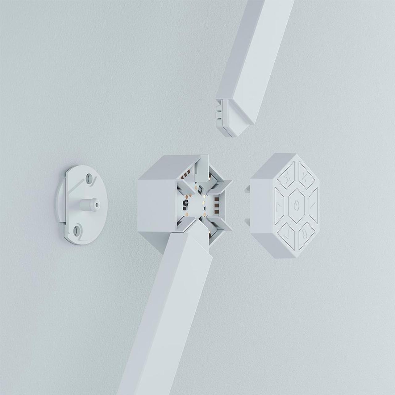 Alt view image 4 of 7 - nanoleaf Lines Smarter Kit (9 Light Lines)