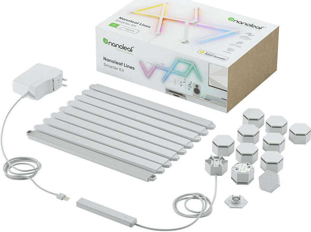 Main image of nanoleaf Lines Smarter Kit (9 Light Lines)