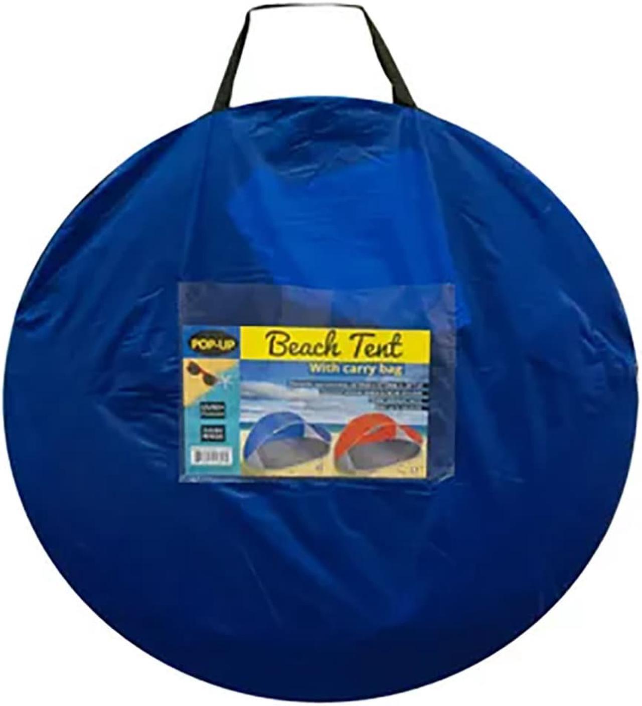 Alt view image 2 of 2 - Kole Imports BEACHTENTBLU Pop-Up Beach Tent with Carry Bag - Blue