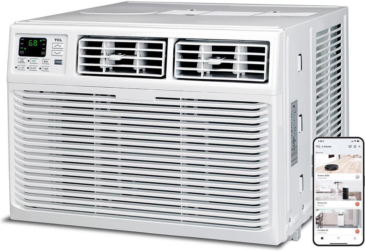 Main image of TCL H15W25W 15,000 BTU Smart Window Air Conditioner -