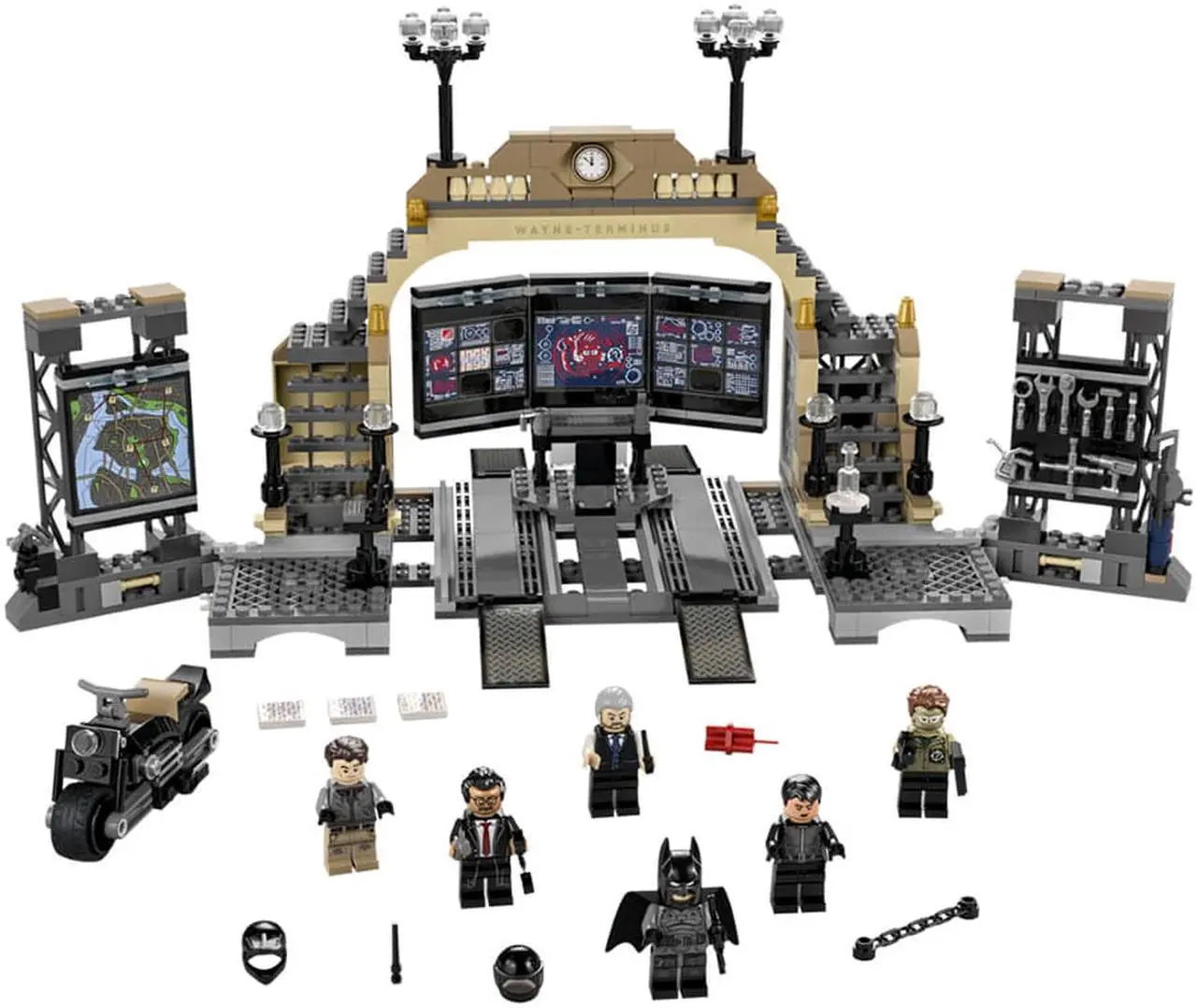 Alt view image 3 of 12 - LEGO 76183 DC Batcave - The Riddler Face-Off