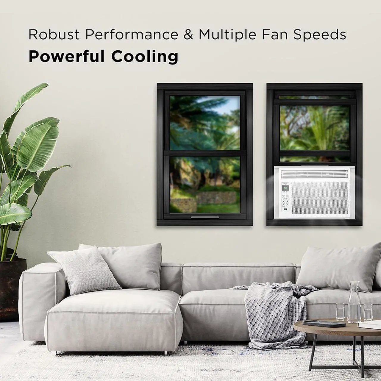 Alt view image 2 of 6 - TCL H5W23W 5,000 BTU Window Air Conditioner