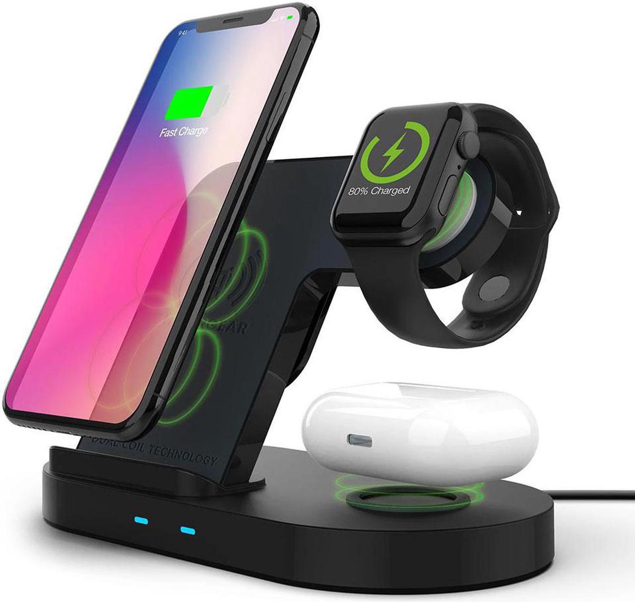 Hypergear 15328 3-in-1 Wireless Charging Dock