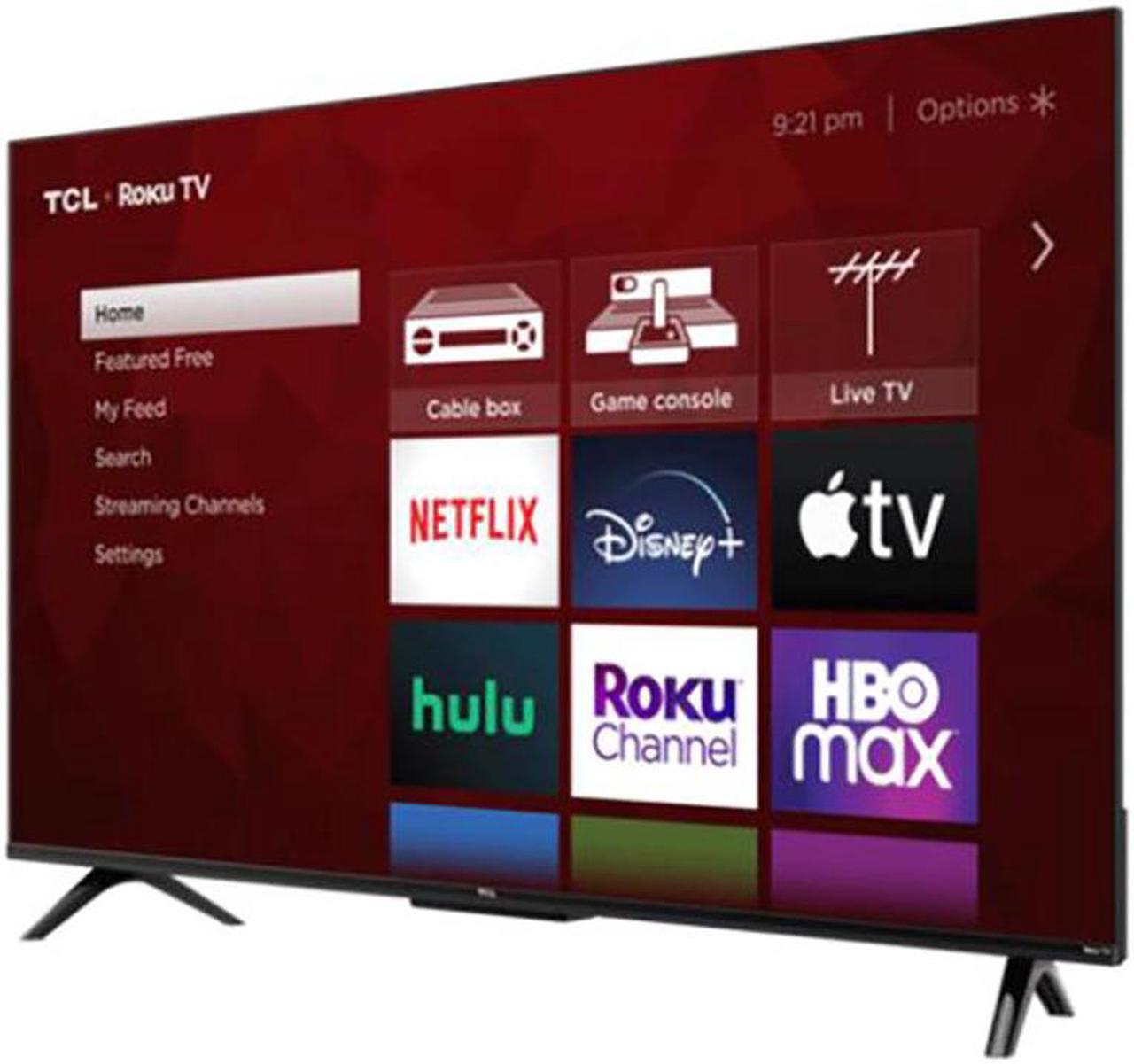 Alt view image 2 of 7 - TCL 43" CLASS 4-SERIES 4K UHD HDR LED SMART ROKU TV - 43S455