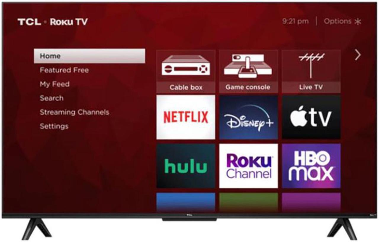 Main image of TCL 43" CLASS 4-SERIES 4K UHD HDR LED SMART ROKU TV - 43S455