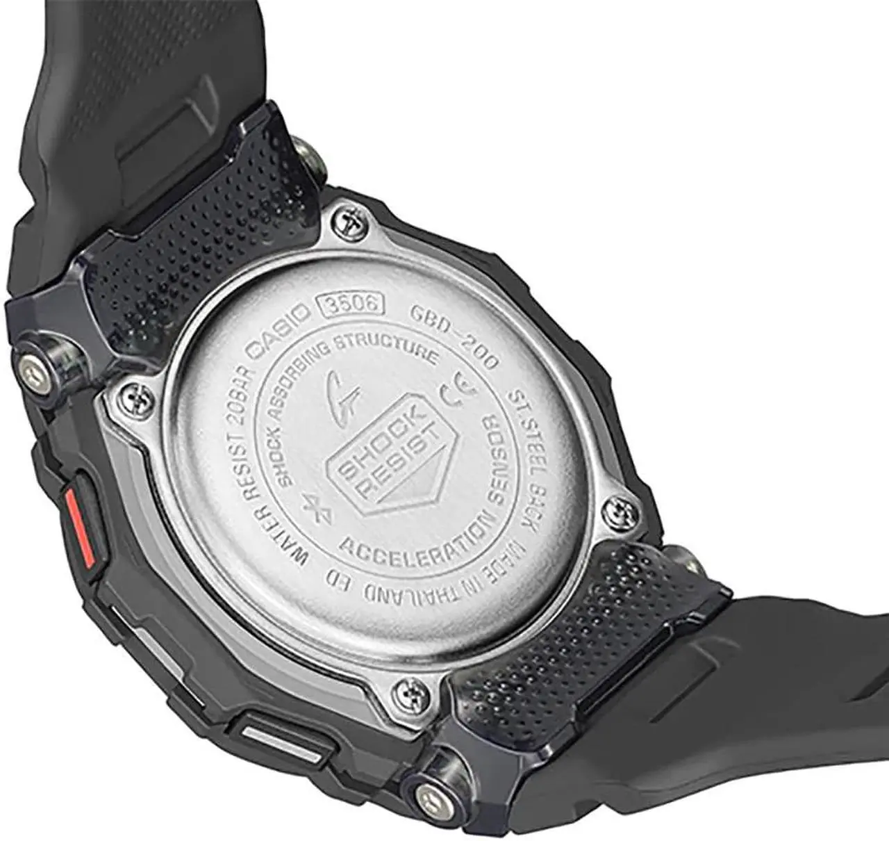 Alt view image 4 of 9 - Casio GBD2001 G-Shock Mens Black Sports Watch