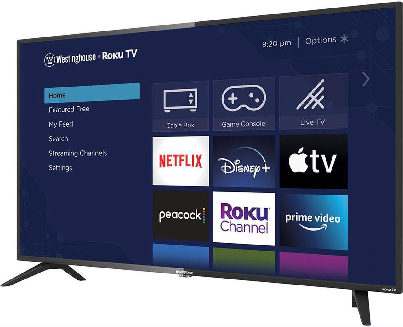 Alt view image 2 of 6 - Westinghouse 43" Full HD Smart Roku TV