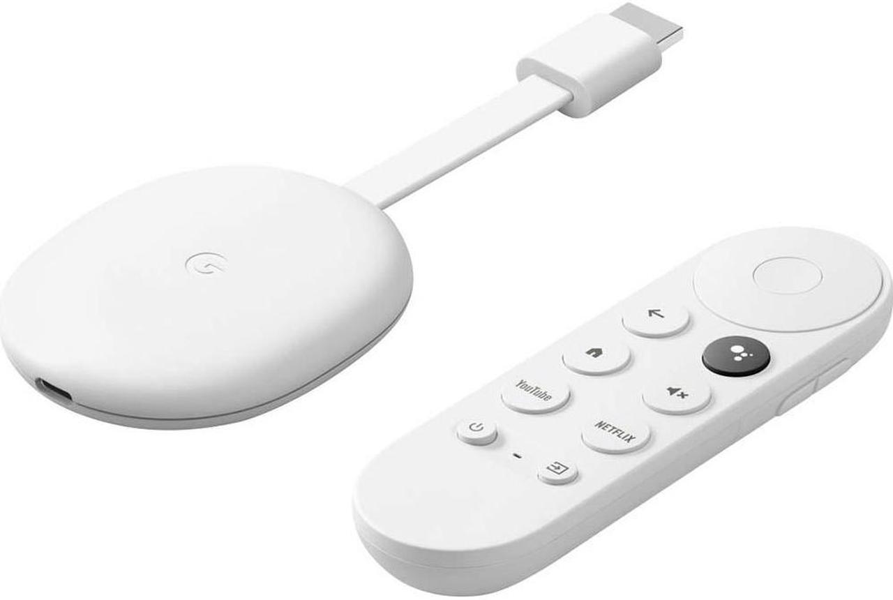 Main image of Google Nest GA03131 Chromecast With Google TV (HD) - Snow