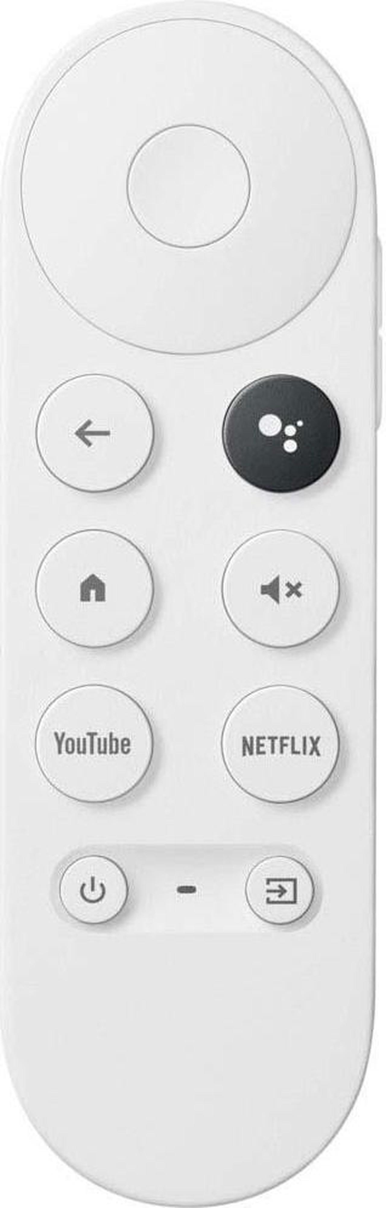 Alt view image 4 of 19 - Google Nest GA03131 Chromecast With Google TV (HD) - Snow