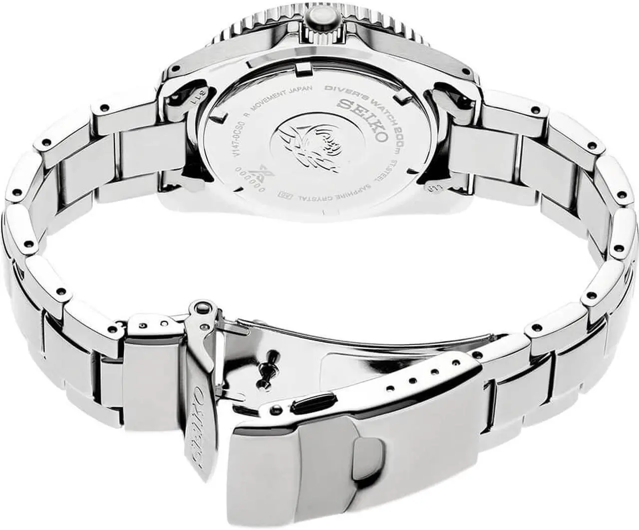 Alt view image 3 of 3 - Seiko SNE583 38mm Prospex Green Dial Solar Dive Watch