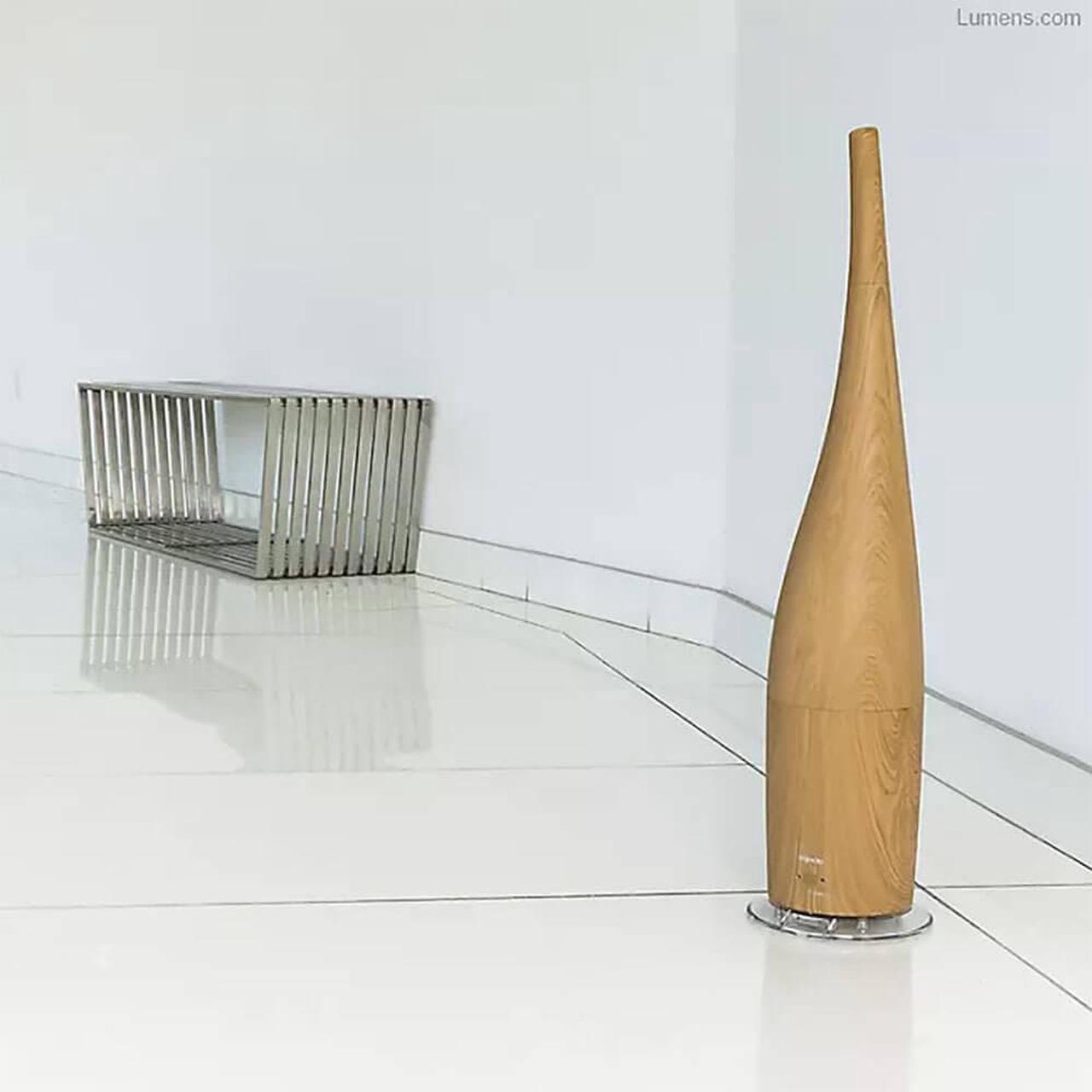 Alt view image 2 of 3 - Objecto HW36LT W7 Woodgrain Ultrasonic Humidifier - Light Grain