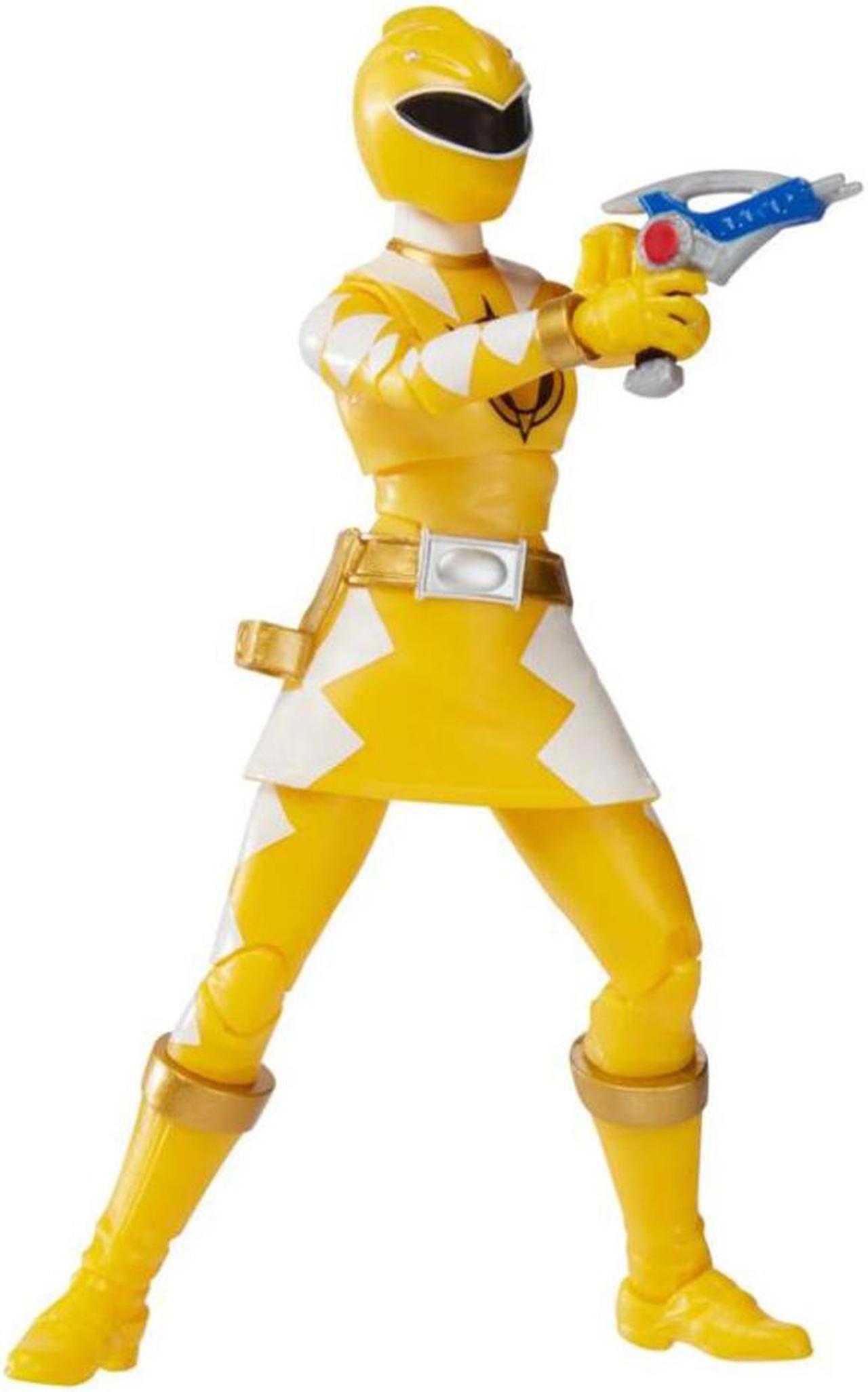 Alt view image 4 of 7 - Hasbro Power Rangers Lightning Collection Dino Thunder Yellow Ranger Figure