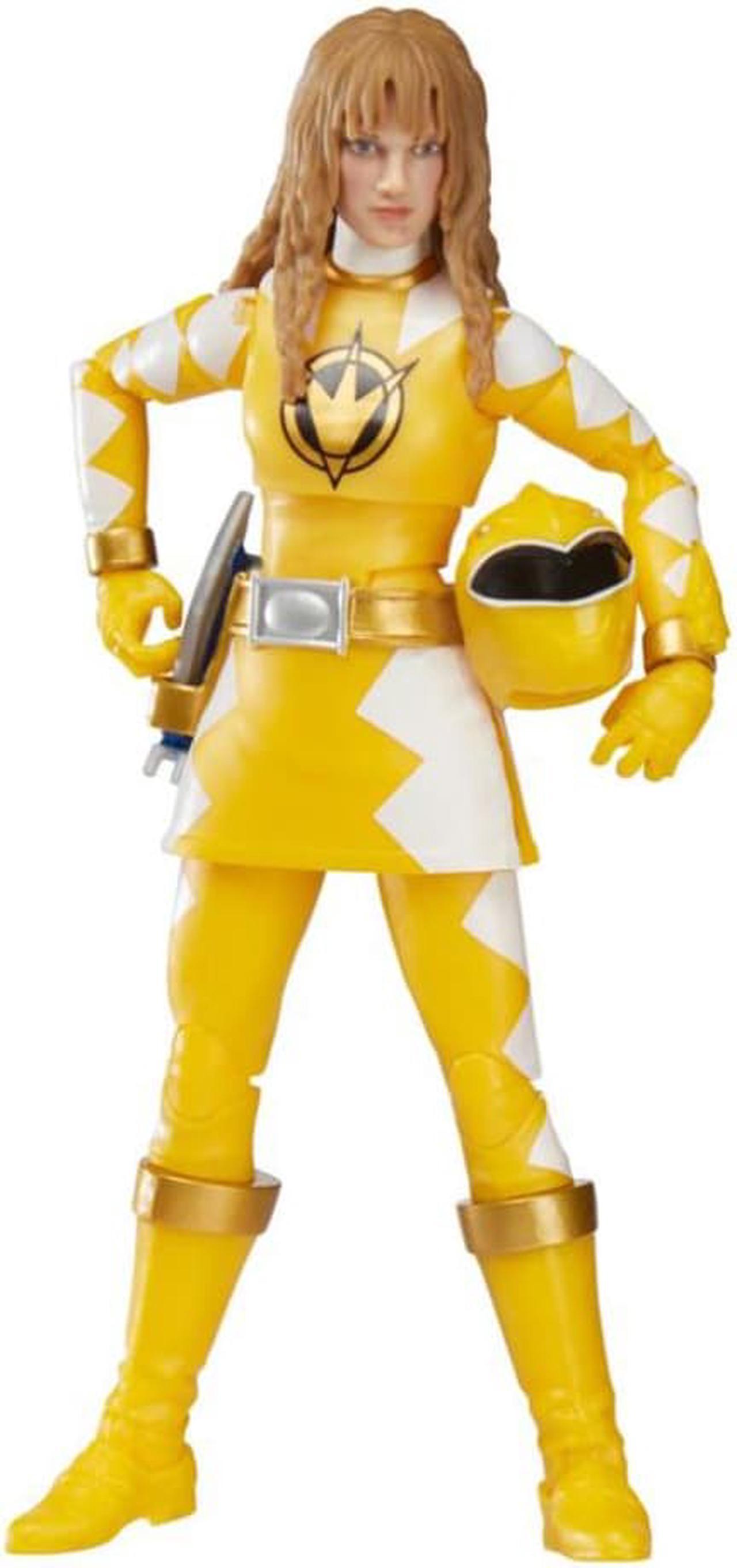Alt view image 3 of 7 - Hasbro Power Rangers Lightning Collection Dino Thunder Yellow Ranger Figure