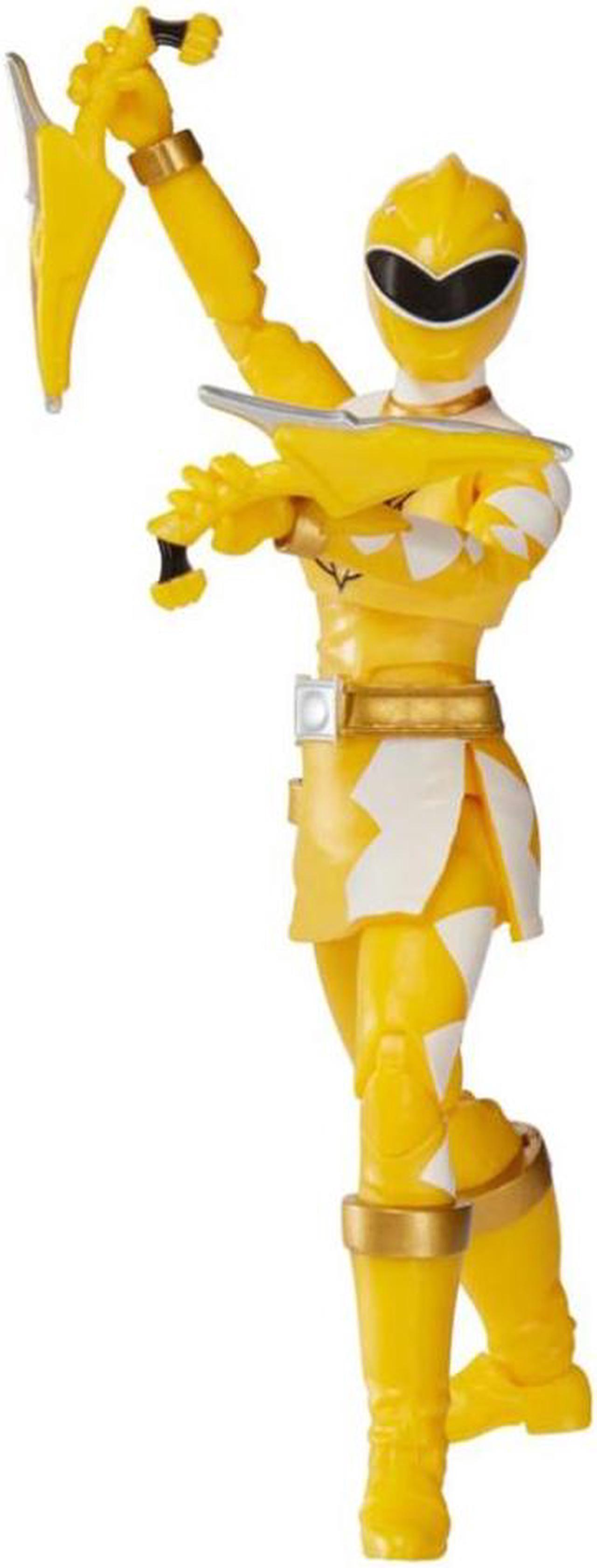 Alt view image 5 of 7 - Hasbro Power Rangers Lightning Collection Dino Thunder Yellow Ranger Figure