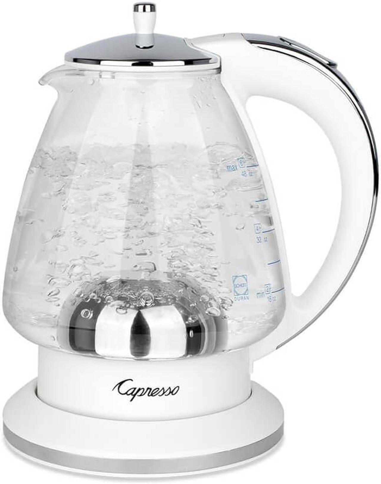Main image of Capresso 24002 H20 White Glass Water Kettle