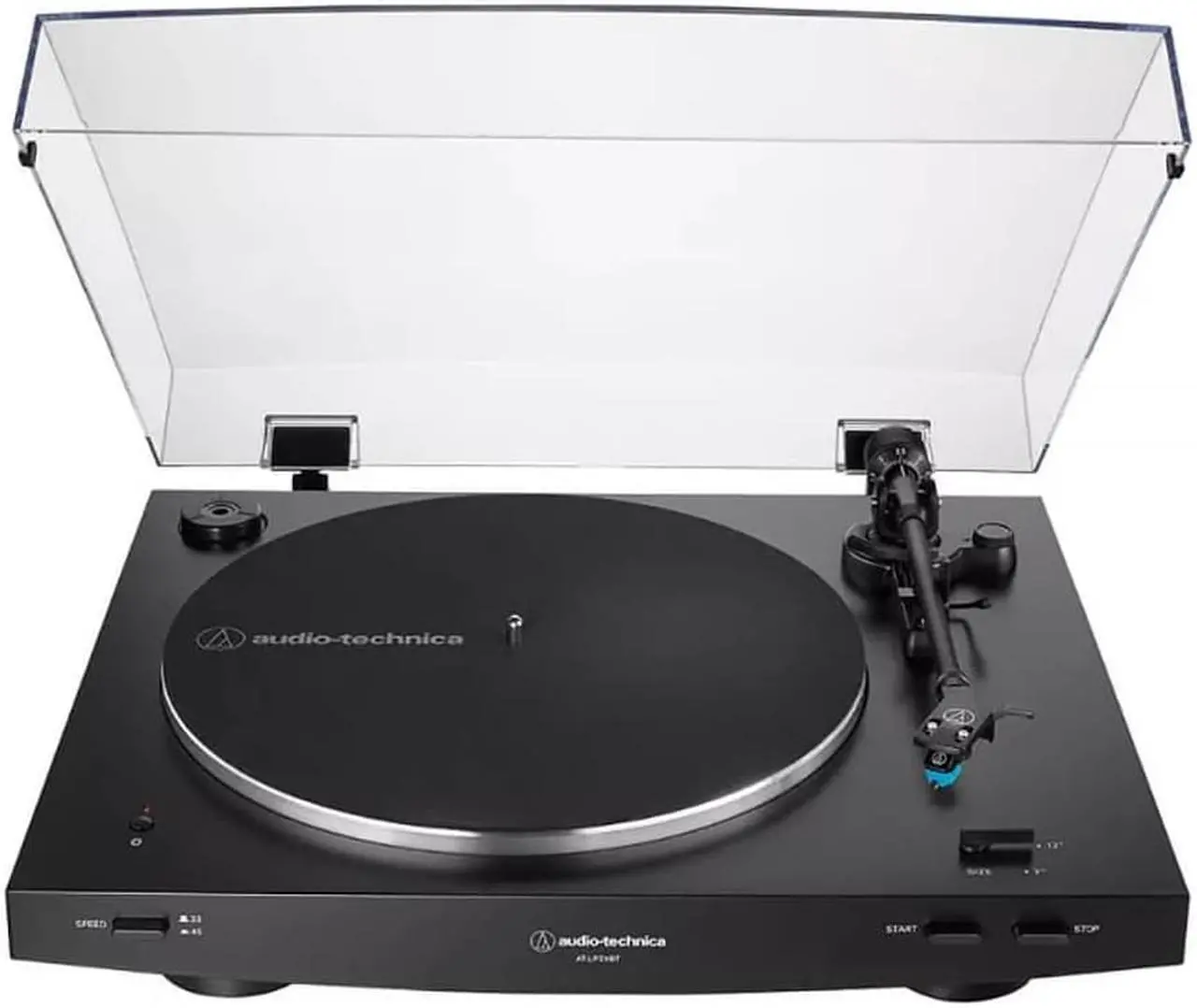 Main image of Audio Technica Wireless & Analog Automatic Belt-Drive Turntable - Black