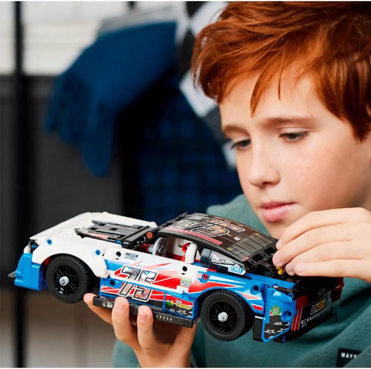 Alt view image 5 of 5 - LEGO 42153 Technic NASCAR Next Gen Chevrolet Camaro ZL1 Race Car
