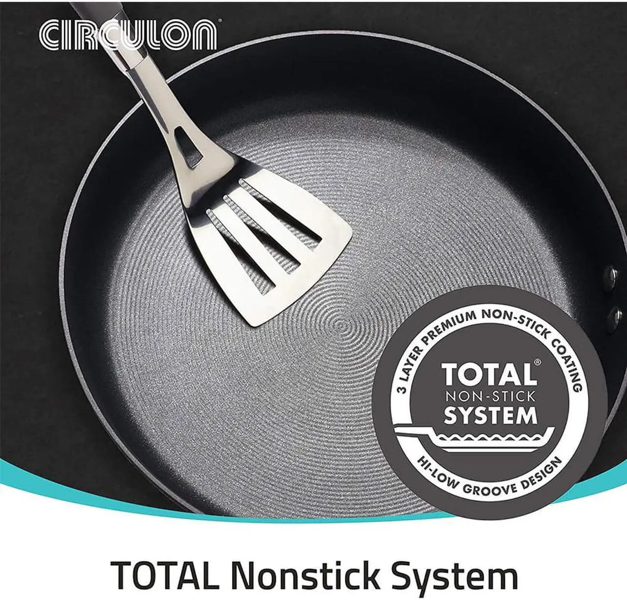 Alt view image 3 of 6 - Circulon Dishwasher Safe Nonstick 10-Piece Pots and Pans Set
